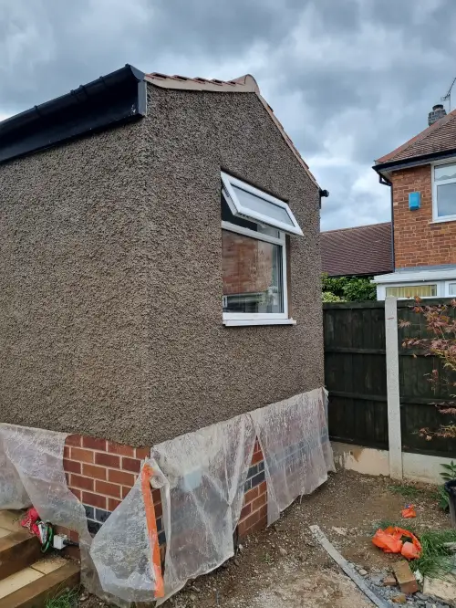 Click Here To Enlarge This Photo Of Roughtcast Rendering